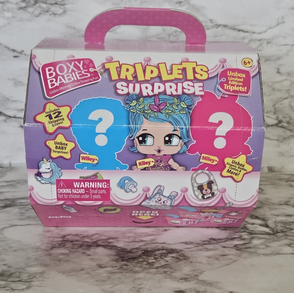 New In Box Boxy Babies Triplets Surprise - Picture 2 of 11